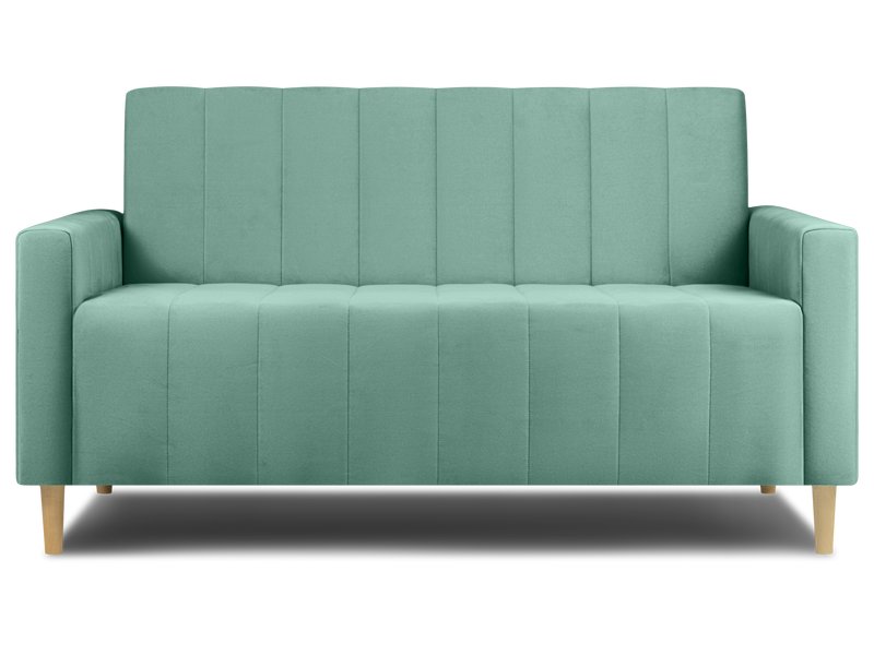 Диван Маре-Мини 120 бирюзовый велюр компактный