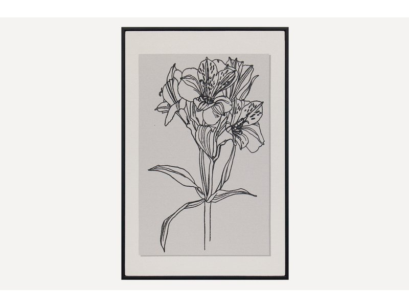 Картина Ирис-2 Графика размер 20x30 см