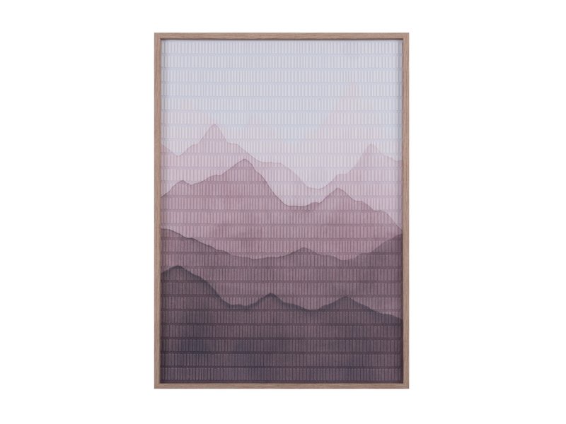Панорама коричневая 50x70 см — картина для интерьера