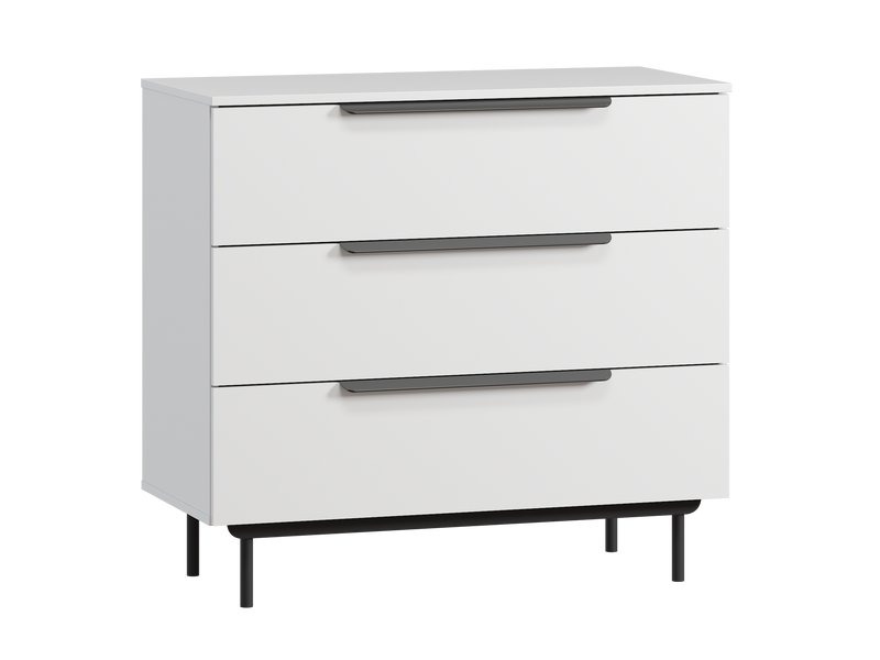 Комод Квелен 96x89 см белый