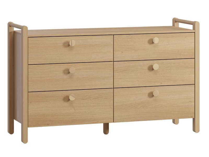 Комод Руффи 148x90 в цвете Дуб Барбера