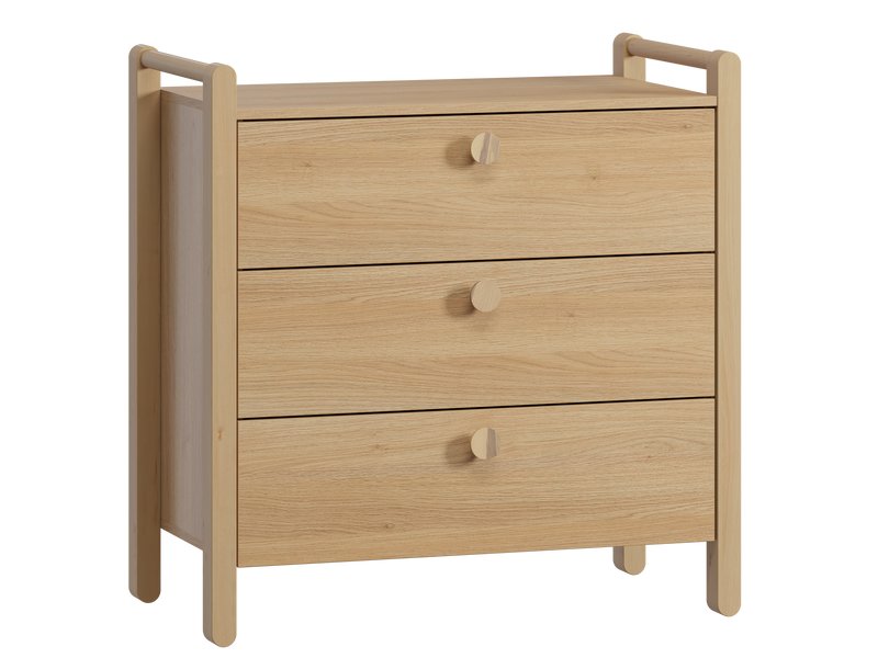 Комод Руффи 88x90 из дуба Барбера