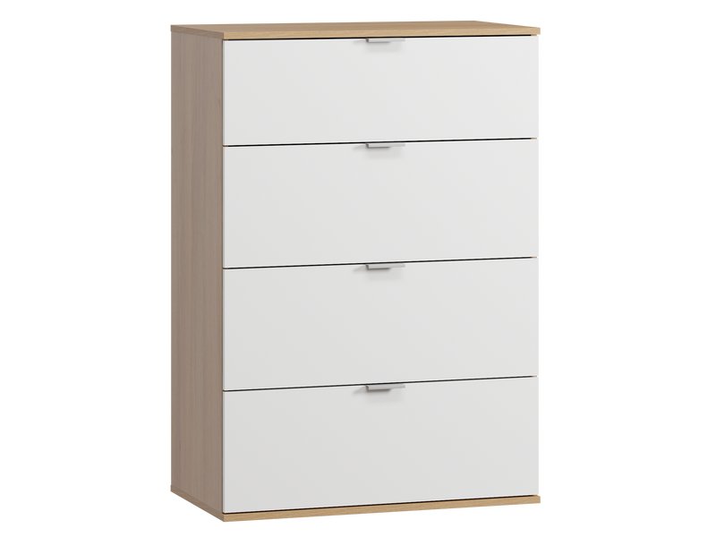 Комод Стелла 2-80x117 из дуба Барбера