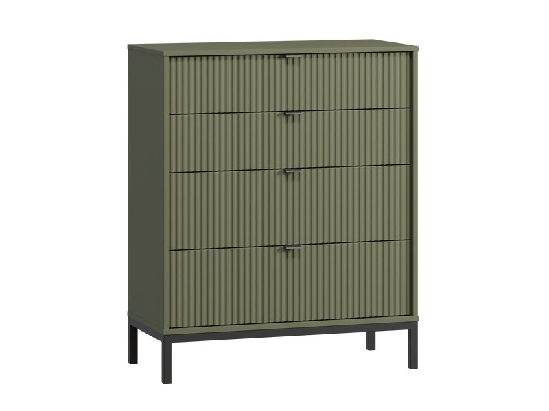 Комод Трейвис 84x102 оливковый для спальни