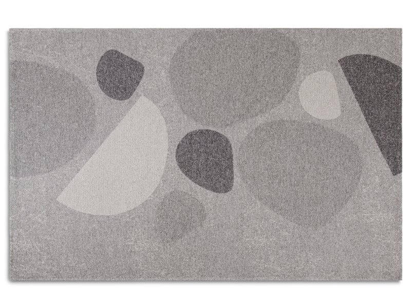Серый ковер Бонсе 150x220 см для гостиной