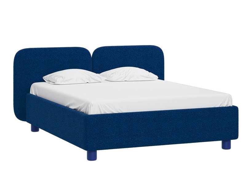 Кровать Вента 180 Букле Синий