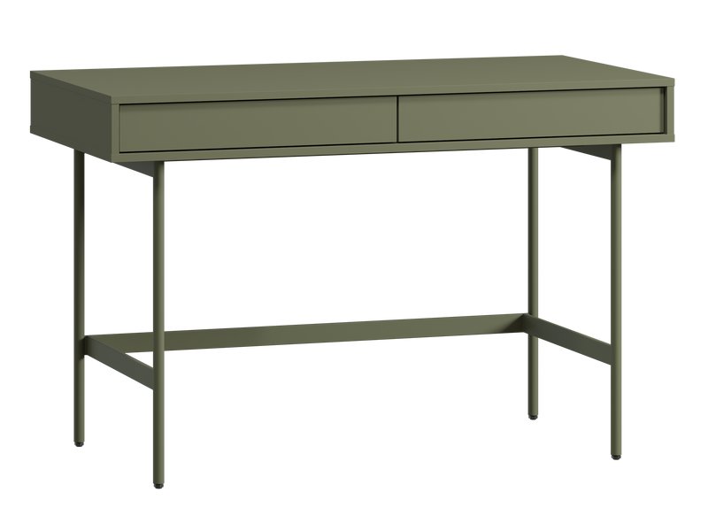Письменный стол Эрлин-2 120x60 в оливковом цвете