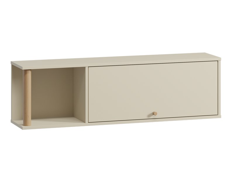 Полка Дикинс 120x35 Светло-бежевый