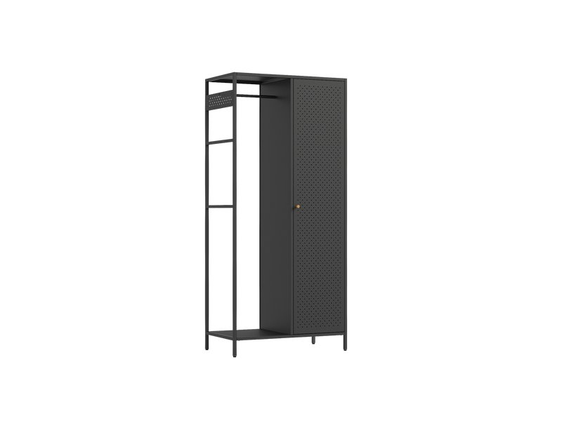 Прихожая Бенсон 80x175 Черный