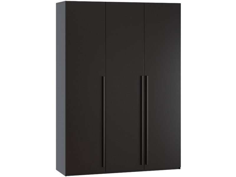 Распашной шкаф Кимбол 3-150x240 Черный