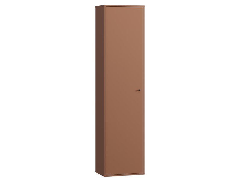 Распашной шкаф Сайрис 1-50x202 Терракотовый