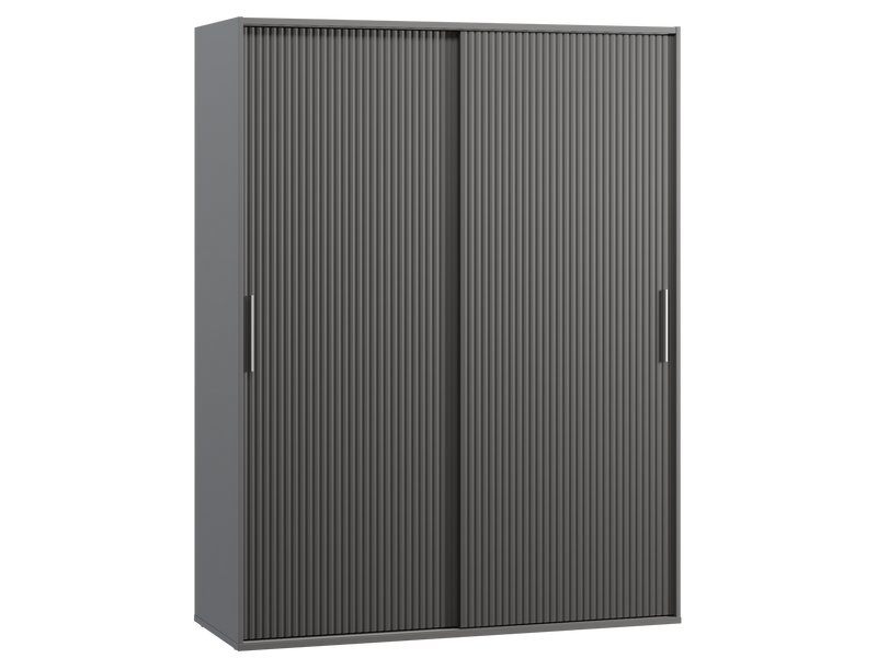 Шкаф-купе Беррингтон 2-160x210 Графитовый
