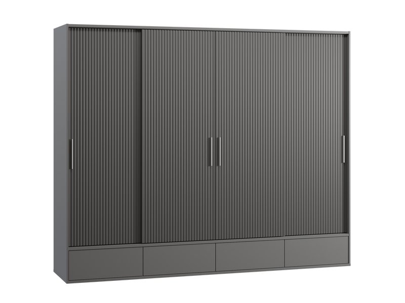 Шкаф-купе Беррингтон 4.1 графитовый 267x220