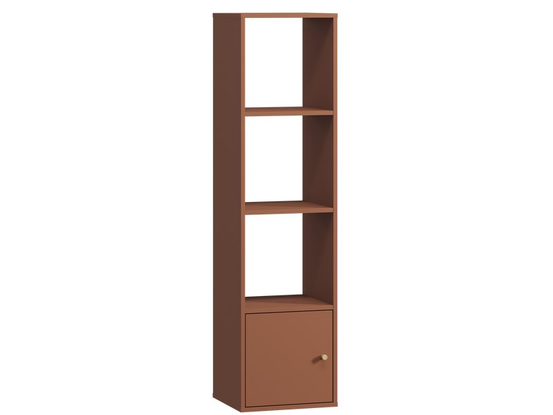Стеллаж Кейн 1-39x149 Терракотовый