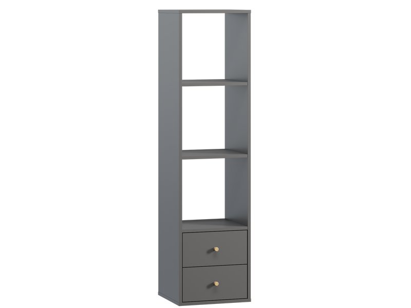 Стеллаж Кейн 2-39x149 Графитовый