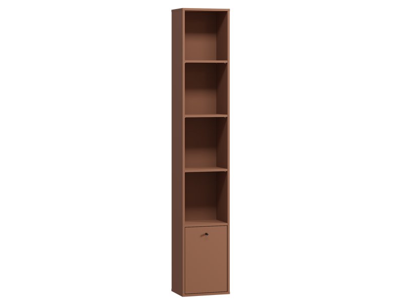 Стеллаж Сайрис 35x202 Терракотовый
