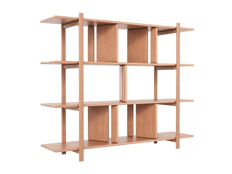 Стеллаж Я не пустой 160x130 Дуб натуральный
