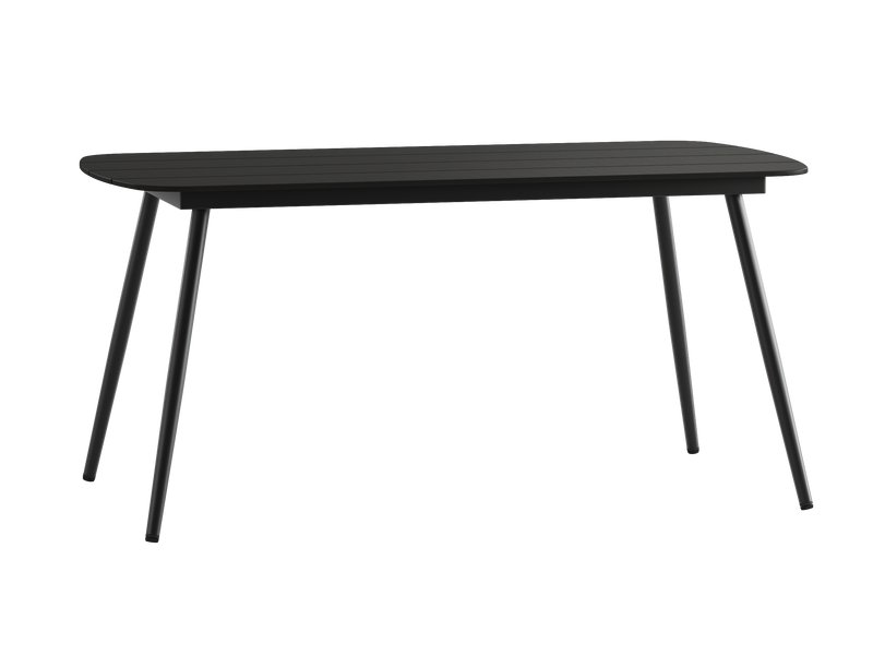 Стол Киннер 160x90 Древесный черный