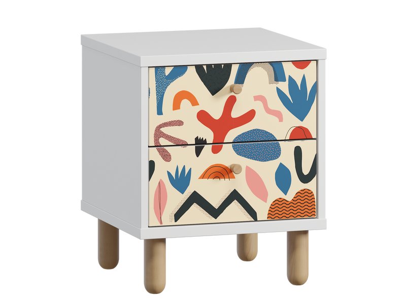 Тумба детская Трикси 41x49 с аппликацией