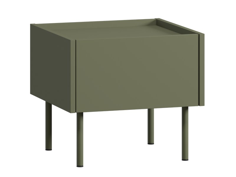 Прикроватная тумба Дигарс 43x40 оливкового цвета
