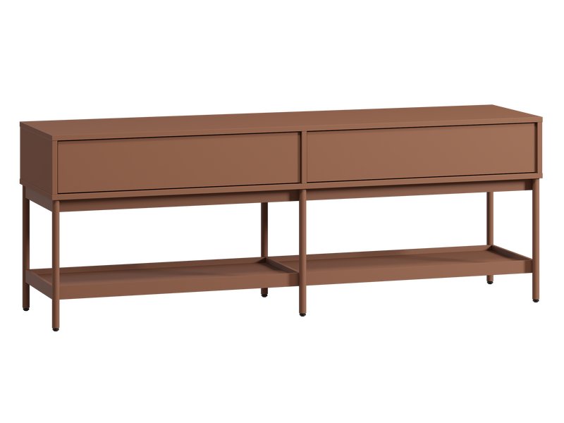 ТВ-тумба Изи 158x53 Терракотовый