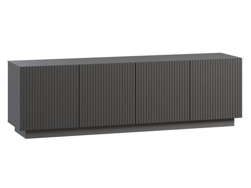 ТВ-тумба Кейлет 182x56 Штриx Графитовый
