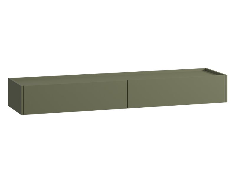 ТВ-тумба подвесная Дигарс 163x21 Оливковый