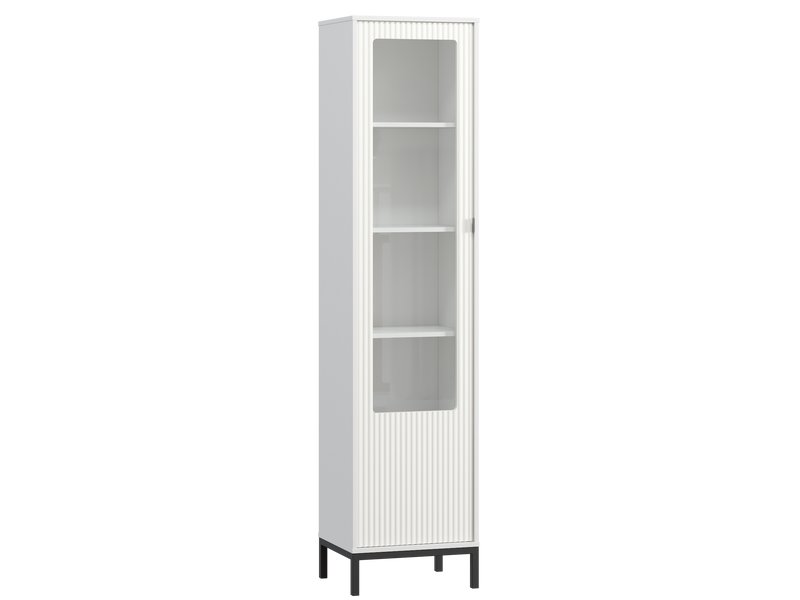 Витрина Трейвис 1-48x205 Белый