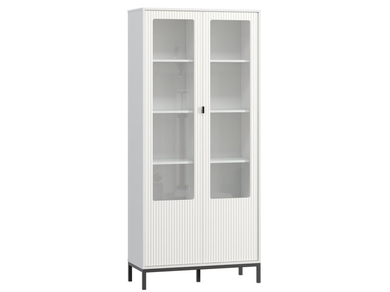 Витрина Трейвис 2-93x205 Белый